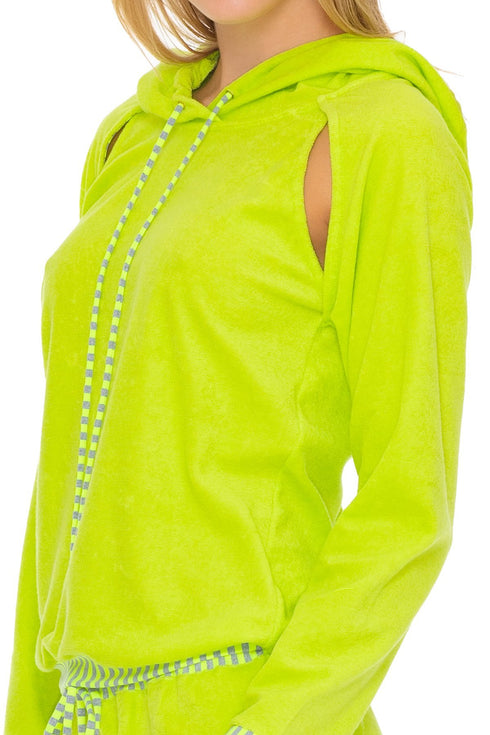 Luli Fama Glow Baby Glow  HOODIE Jacket